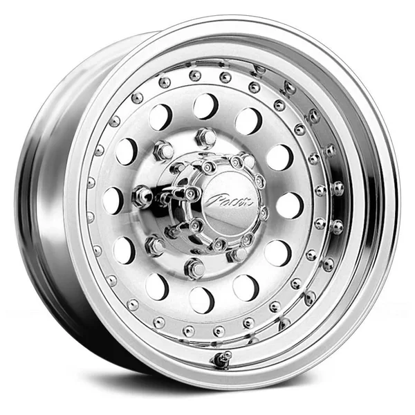 Pacer Aluminum 15x8 Machined Wheel - Rim 6x5.5 with A -20mm Offset and A 108.00 Hub Bore. Partnumber 162m-5883