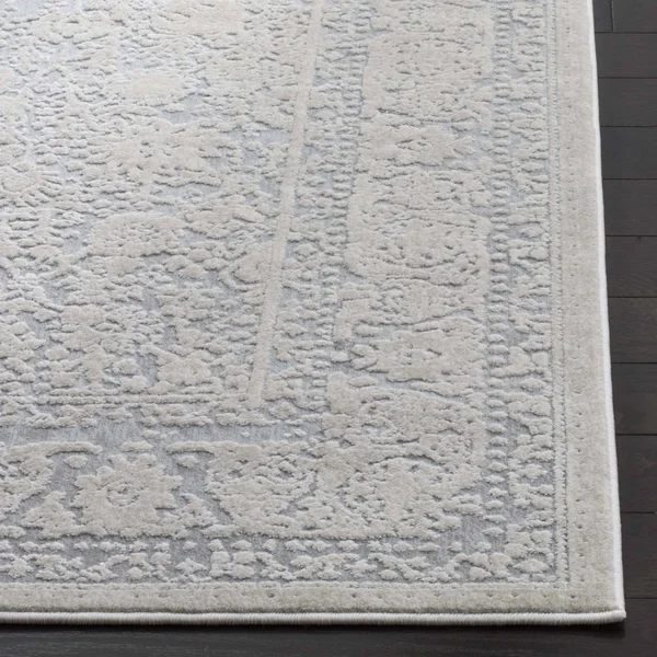 Safavieh Reflection RFT663C 6&7x22 x 6&7x22 Square Light Grey, Cream Area Rug
