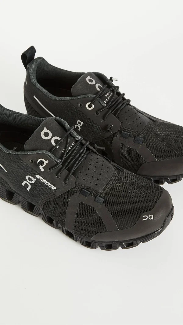 ON-CLOUD WATERPROOF-WOMEN Black/Lunar, 7