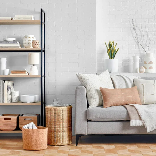 71x22 Medway Sofa with Metal Legs Light Gray - Project 62