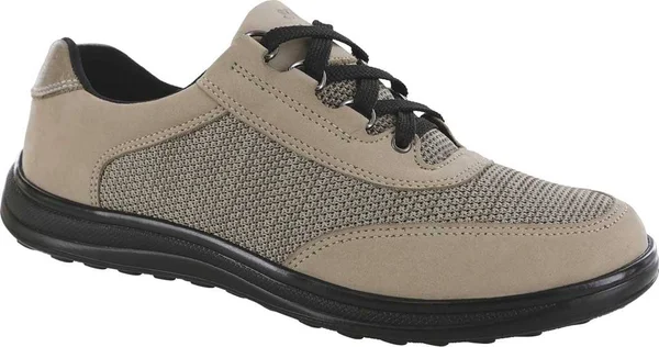 SAS Sporty Lux - Women's Athletic Shoe - Taupe/Stone 9 Slim
