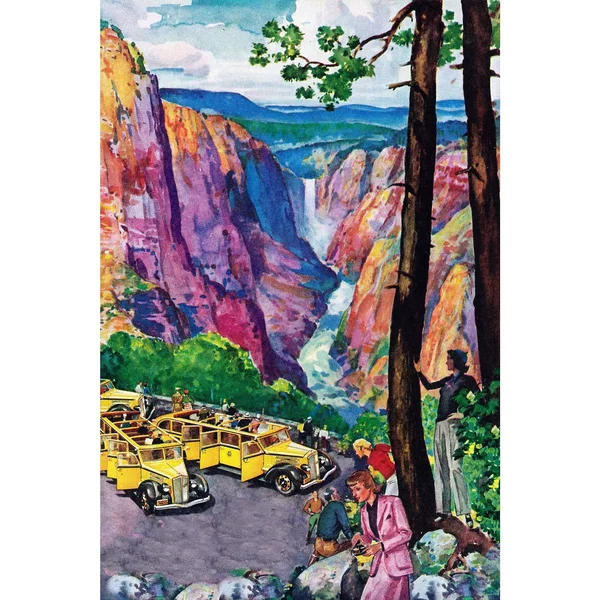 Picturesque View Painting Print on Wrapped Canvas