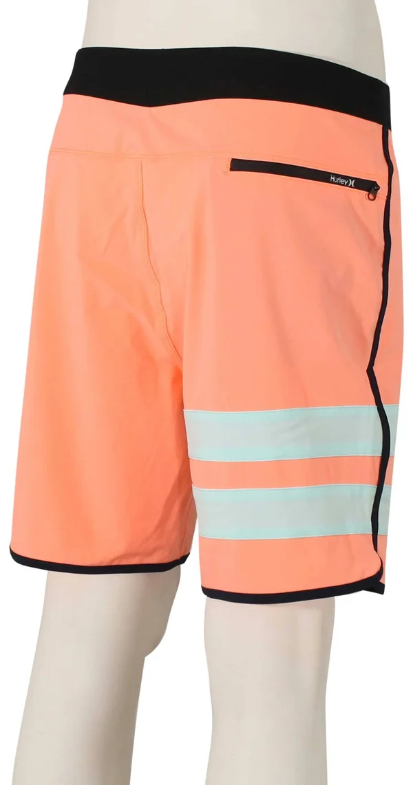 Hurley Phantom Block Party 18x22 Boardshorts - Atomic Pink - 33