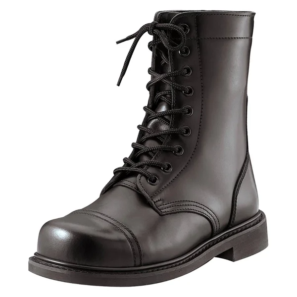 Rothco G.I.Type Steel Toe Combat Boots - Black 8.5
