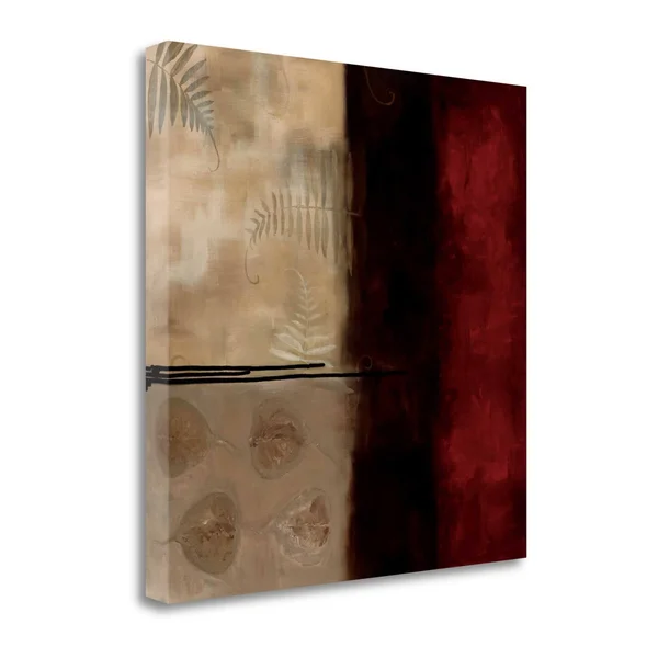 30x22 x 30x22 Russet Fern II by Laurie Maitland Fine Art Giclee Print