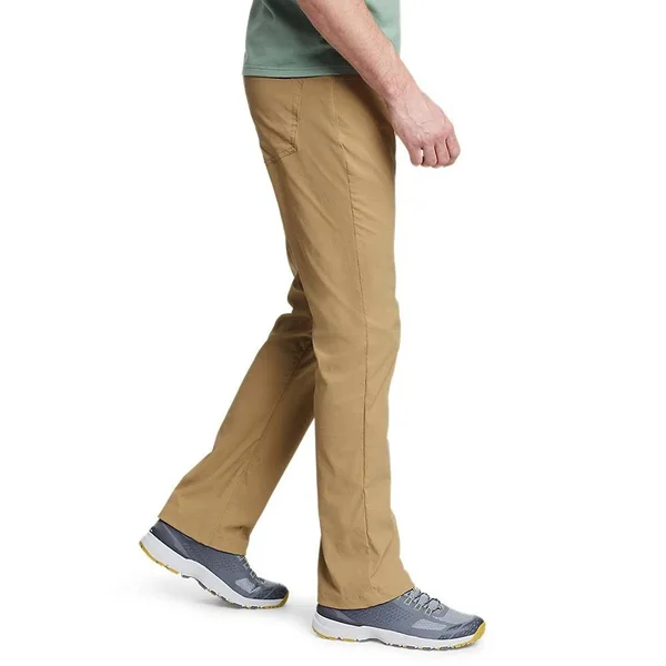 Eddie Bauer Men's Horizon Guide Five-Pocket Pants - Straight Fit - Brown - 40/34