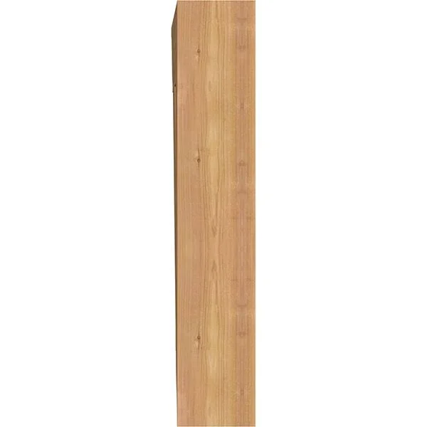 Ekena Millwork BKT06X22X30THR01SWR 5 1/2x22W x 22x22D x 30x22H Thorton Traditional Smooth BRACKET - Western Red Cedar