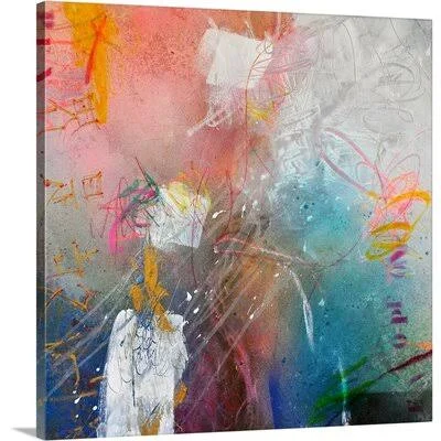 Open Your Mind NO. 1 by BEA Garding Schubert - Painting Print on Canvas Latitude Run Format: Wrapped Canvas, Size: 24x22 H x 24x