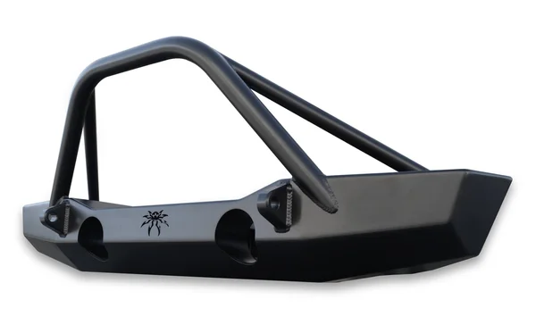 Poison Spyder 14-59-010-DB TJ RockBrawler Front Bumper - Brawler Bar - Tabs