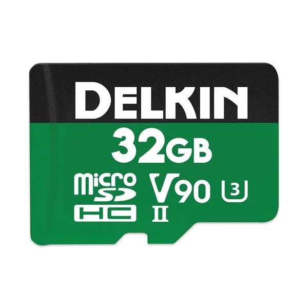 Delkin Devices 32GB Power UHS-II microSDHC Memory Card DDMSDG200032