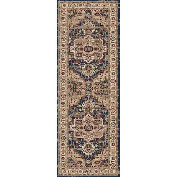 Dynamic Rugs Juno 6882-530 Navy/Red Area Rug Rectangle 3&11x22 x 5&7x22