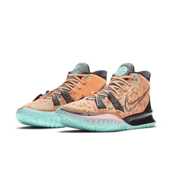 Nike Kyrie 7 Play for The Future Basketball Shoes in Orange/Atomic Orange Size 13.0