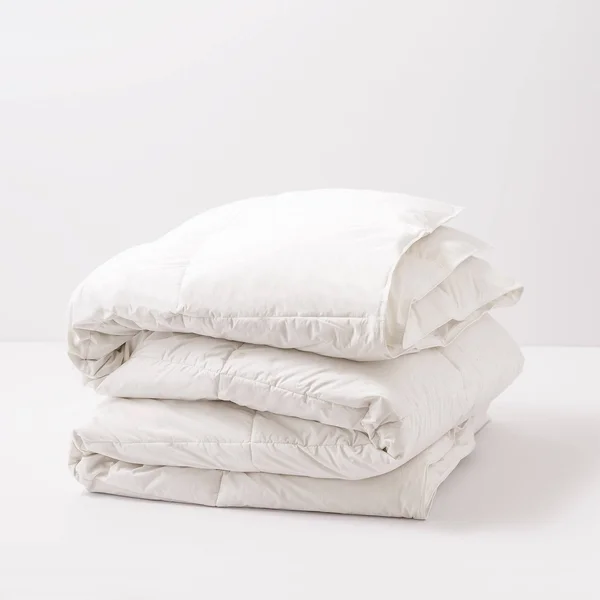 Allied Home Cotton Twill Down Blue Twin Comforter