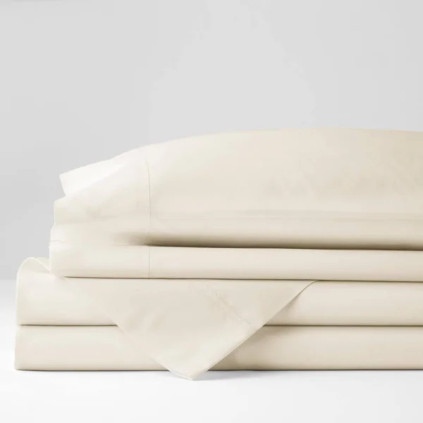 Company Cotton Solid Sheet Set - Twin XL - The Company Store