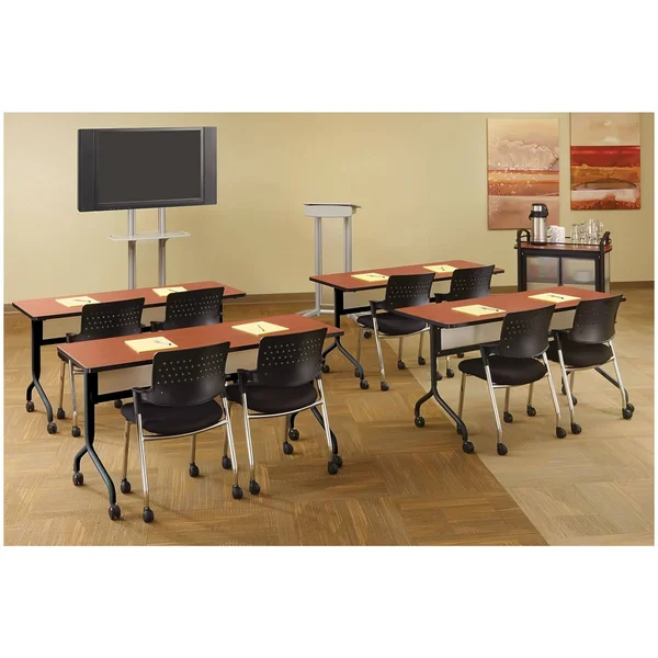 Safco 2066CY: Impromptu Mobile Training Table Top