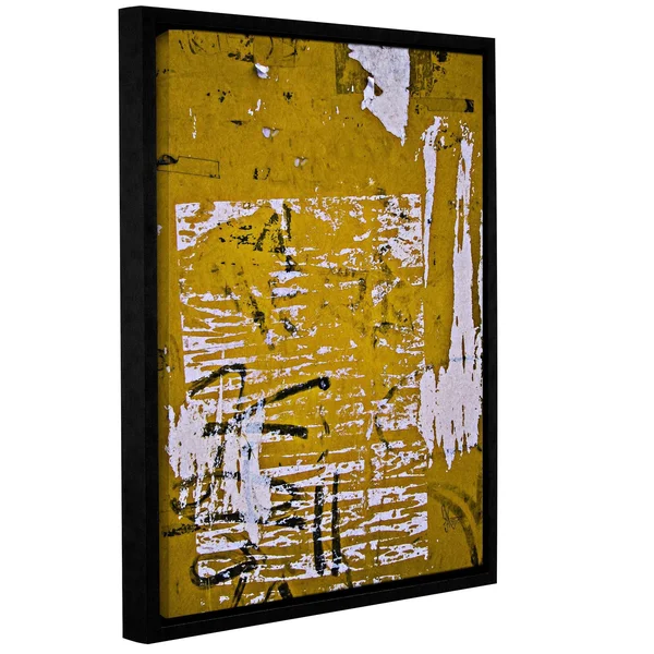 ArtWall Scott Medwetz 'Mai Tai Chatelle' Gallery-Wrapped Floater-framed Canvas