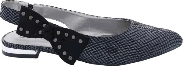 Bellini Women's Flawless Slingback Flat - Size: 10, Black Polyurethane