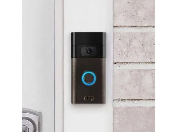 Ring Video Doorbell with Chime (2020 Release) - Venetian Bronze