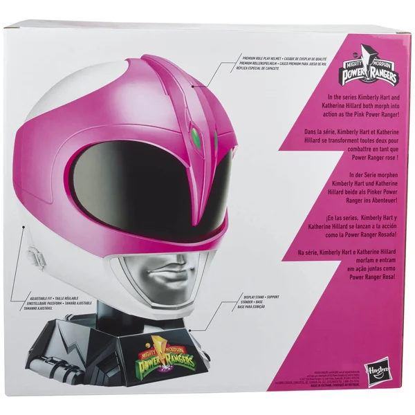 Power Rangers Lightning Collection Mighty Morphin Pink Helmet