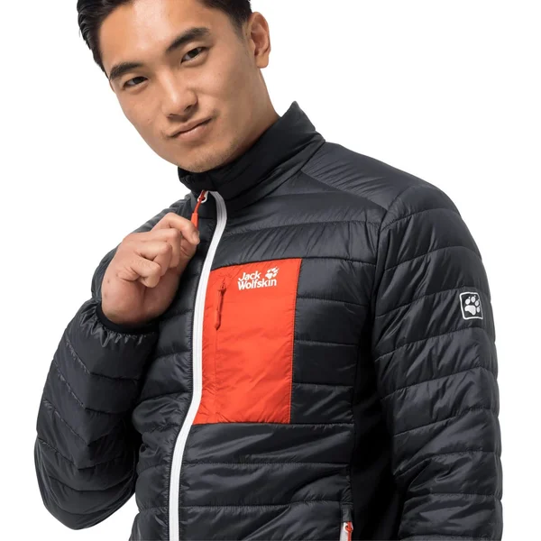 Jack Wolfskin Routeburn Jacket M - Ebony XXL