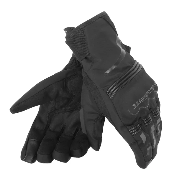 Dainese Tempest Unisex D-Dry Short Gloves Black S