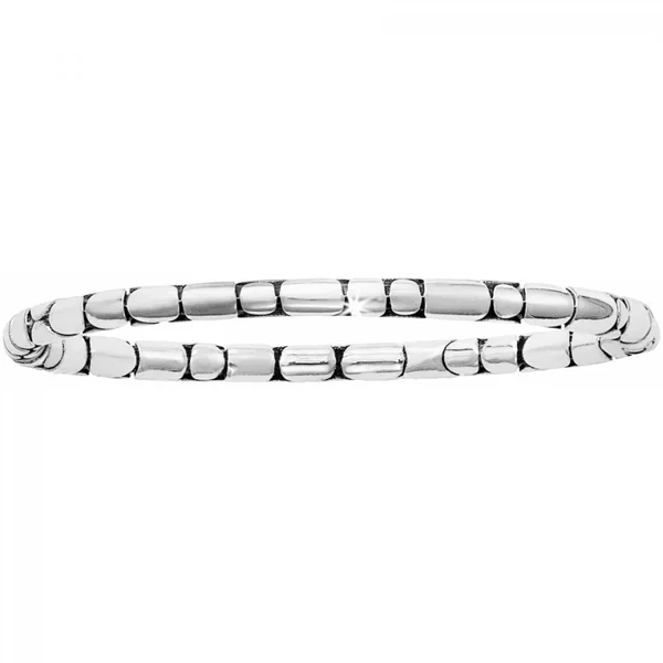 Brighton : Pebble Slim Hinged Bangle