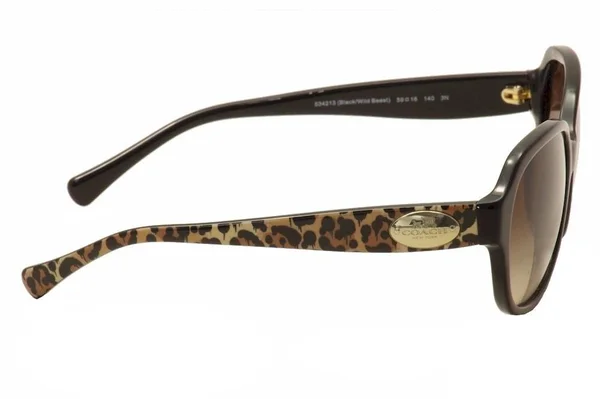 Coach HC8150 Square Sunglasses, 59-16-140, 534213-BLACK/WILD Beast
