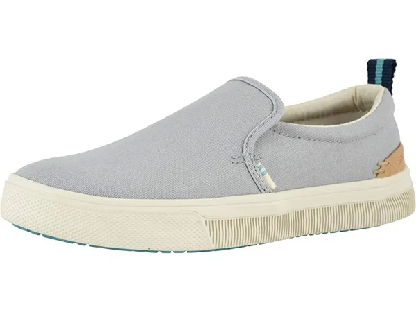Toms Trvl Lite Slip-On Shoe - Women's Drizzle Grey Canvas - 8