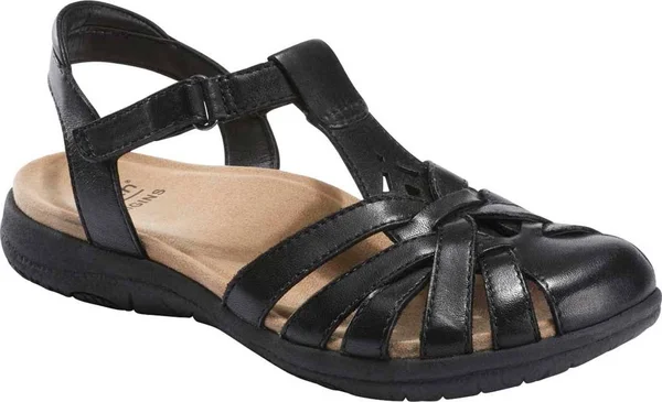 Women's Earth Origins Savoy Sheva Sandal - Black - Size 11