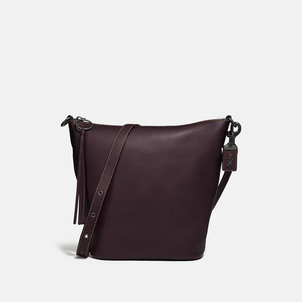 Coach Duffle - Women's Purses - Pewter/oxblood