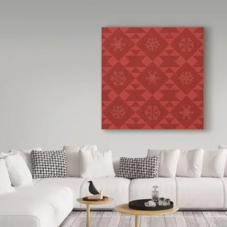 Trademark Fine Art 'Farmhouse Holiday Step 05D' Canvas Art by Pela Studio, Size: 18 x 18