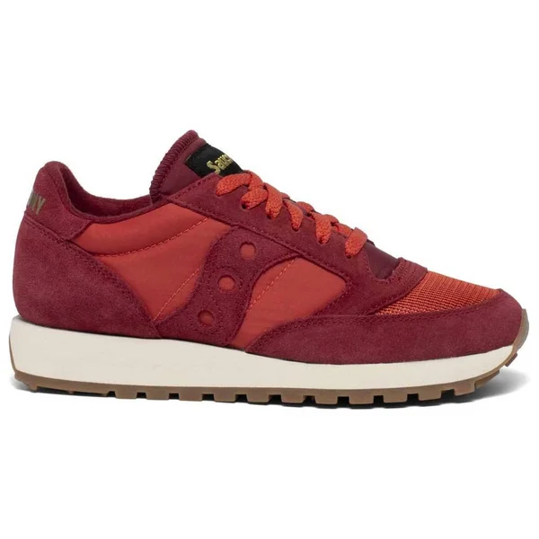 Saucony Jazz Original Vintage Shoes Maroon Red Women - 36