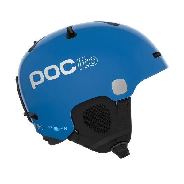 POC POCito Fornix Spin Helmet - Kids& Fluorescent Blue - M/L