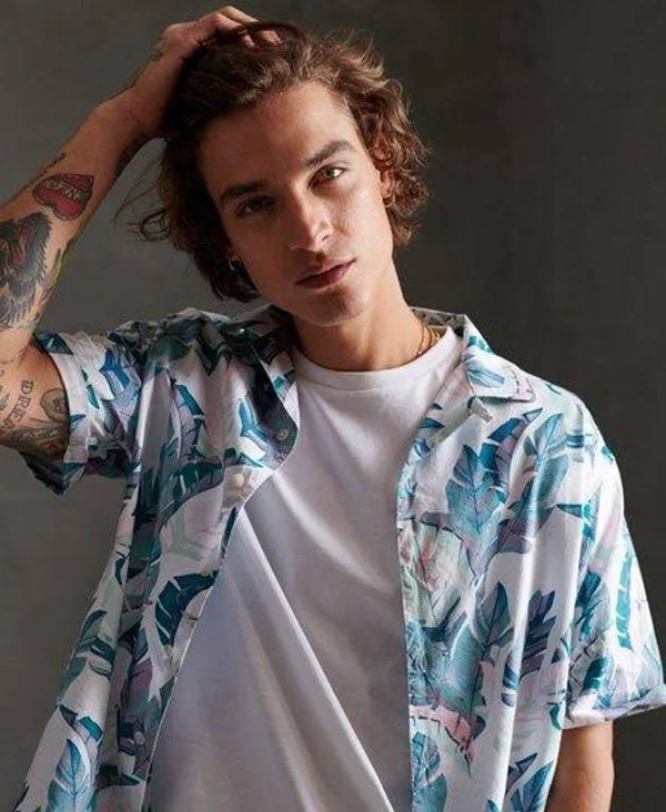 Superdry Hawaiian Box Short Sleeve Shirt - White - Casual Shirts