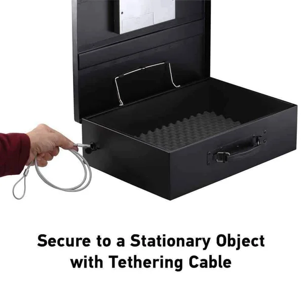 SentrySafe PL048E Electronic Security Box, 0.5 Cubic Feet, Black