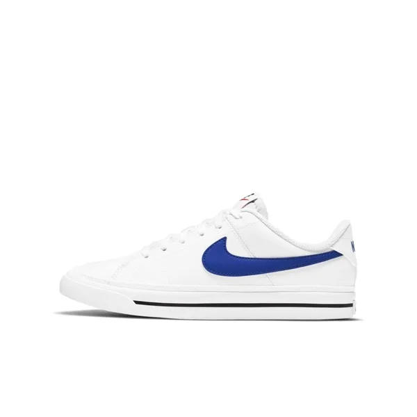 Nike Court Legacy Big Kids& Shoes in White, Size: 3.5Y, DA5380-101