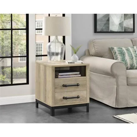 Ameriwood Home Paradox End Table, Natural
