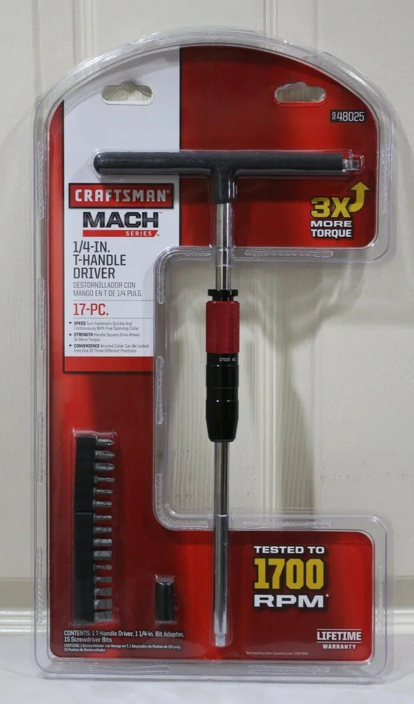 Craftsman Mach T Handle Driver 17 PC