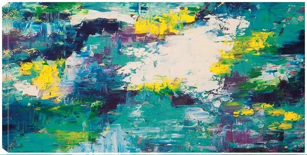 Tranquility Canvas Art by Hilary Winfield 40x21 Fineartcanvas
