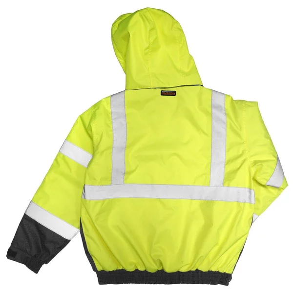 ml Kishigo JS130-131 Ripstop Bomber Jacket - Lime/ Black - 2XL