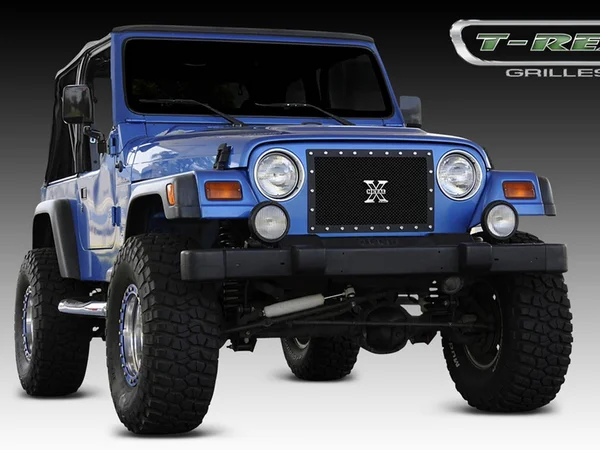 T-Rex Grilles - Jeep Wrangler X-Metal Grille 6714901