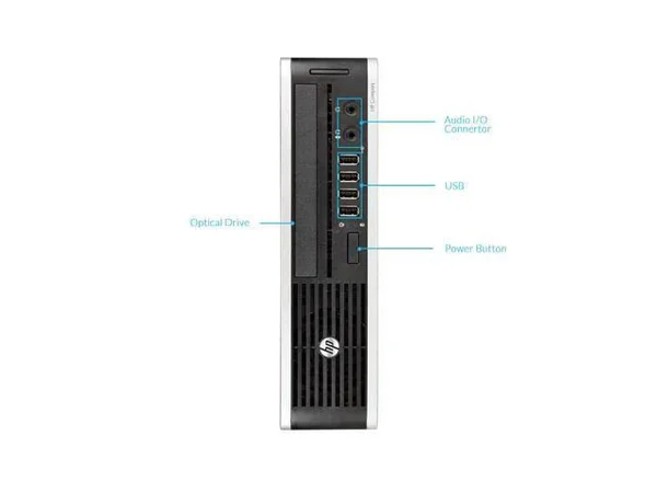 Recertified - HP Elite 8300 Core i5-3470S, 16GB Ram, 1TB Ssd, DVD-Rom, Windows 10 Professional, Includes 17x22 LCD Monitor, Wifi