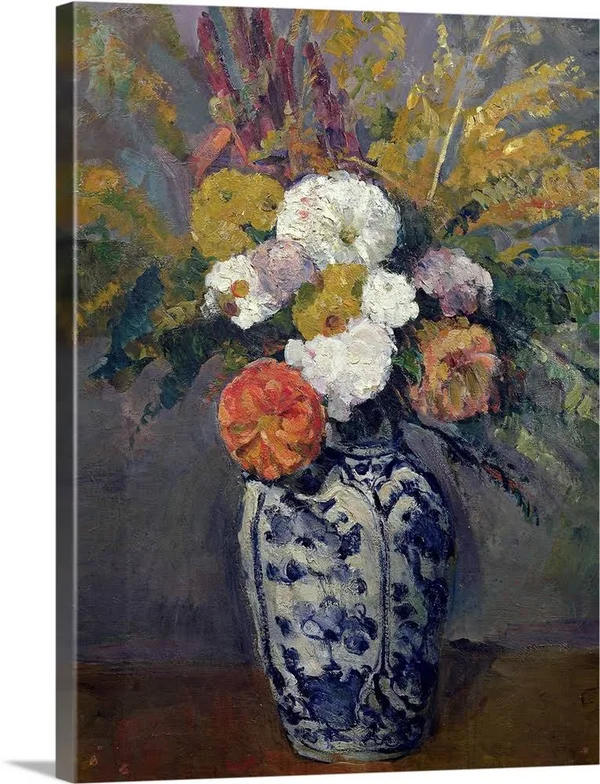 Dahlias, c.1873, Canvas Wall Art, 30x40, Great Big Canvas