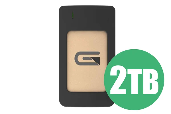 Glyph 2TB Atom Raid USB 3.1 Type-C Portable SSD - Gold