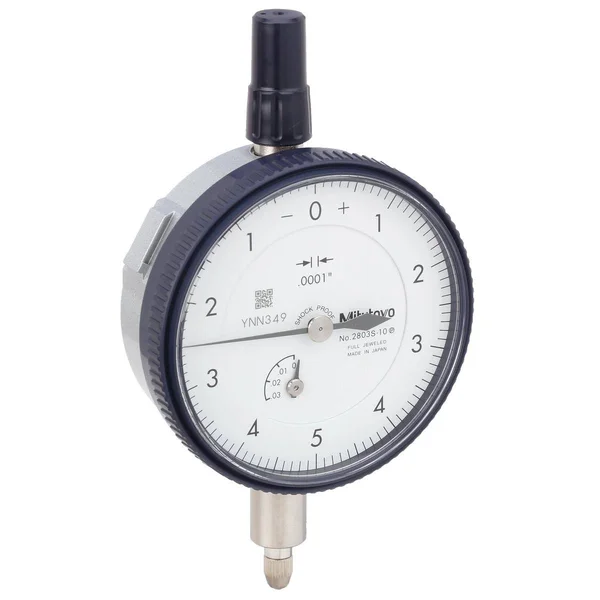 Mitutoyo 2803S-10 Dial Indicator - 0 to 0.025 in, 0-5-0