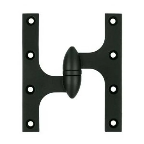 Deltana OK6050B19-L 6x22 x 5x22 HINGE - Paint Black