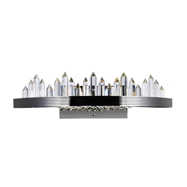 CWI Lighting 1218w24-613 LED Sconce with Polished Nickel Finish