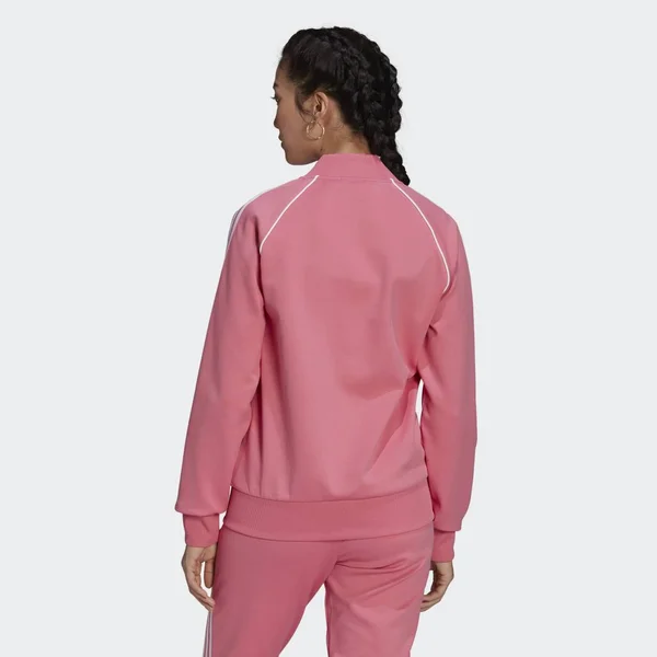 Adidas Originals Women's Superstar Track Jacket Primeblue - Rose Tone