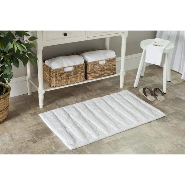 Safavieh Pmb629b Plush Master Bath Rug - Set of 2 - White