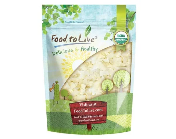 Organic Coconut Chips - 25 Pounds - by Food to Live